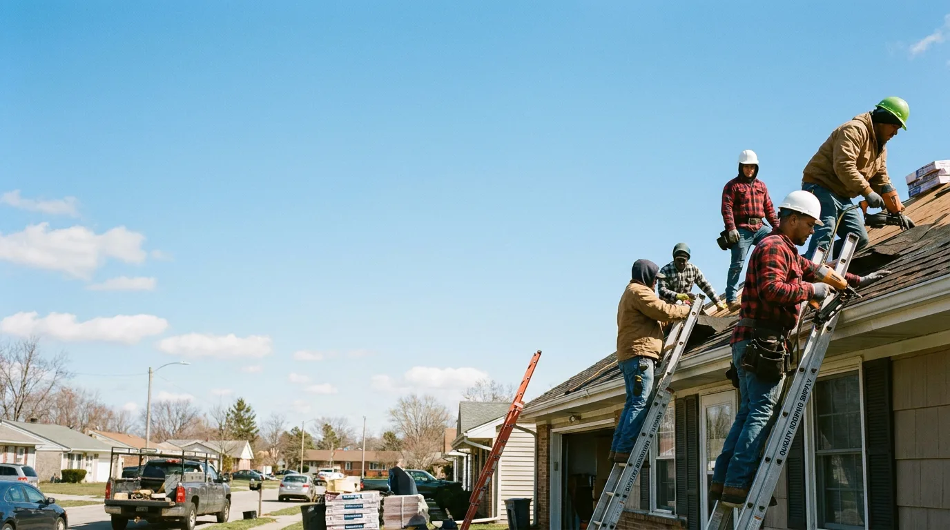 Roofing in New Holland, IL near me